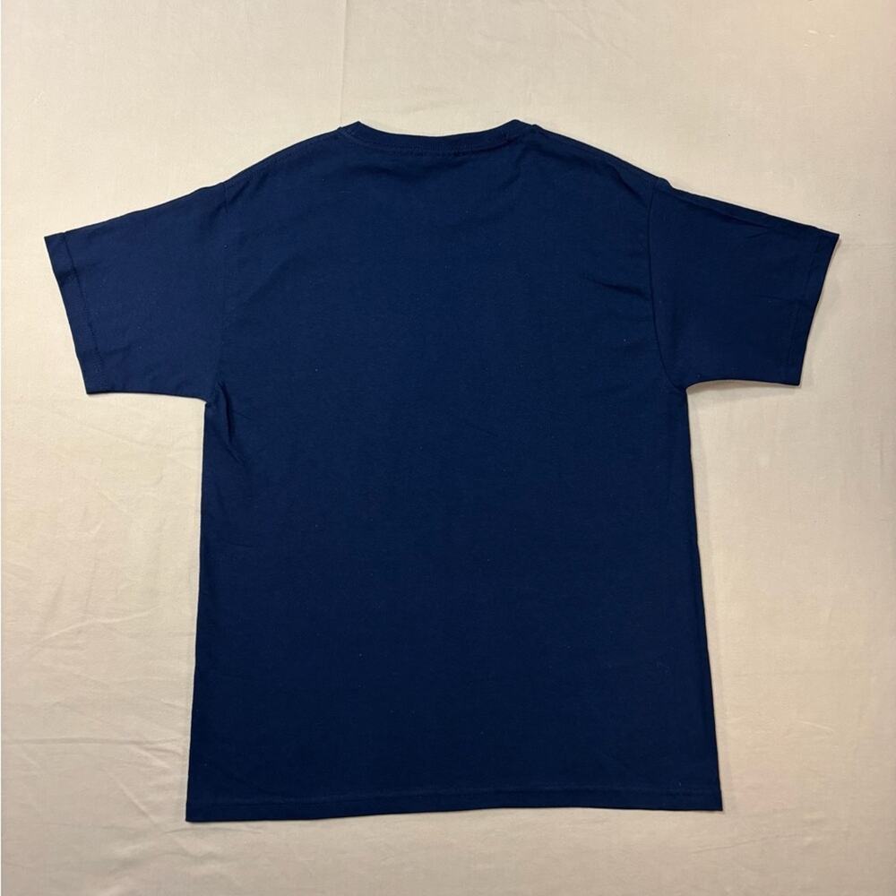 Netflix Navy K-Pop Demon Hunters Girls Graphic Short Sleeve Shirt Size Large - Picture 6 of 6